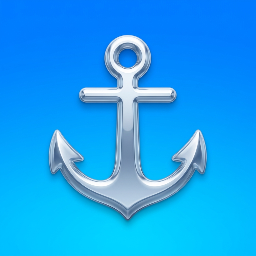 Sailing app icon, generated by Iconic Icons