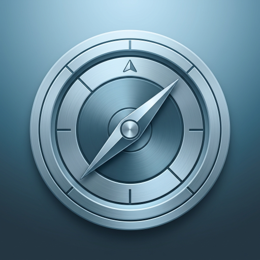Navigation app icon, generated by Iconic Icons