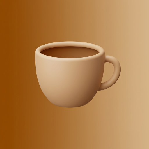 Coffee & loyalty app icon, generated by Iconic Icons