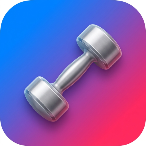Gym & fitness app icon, generated by Iconic Icons