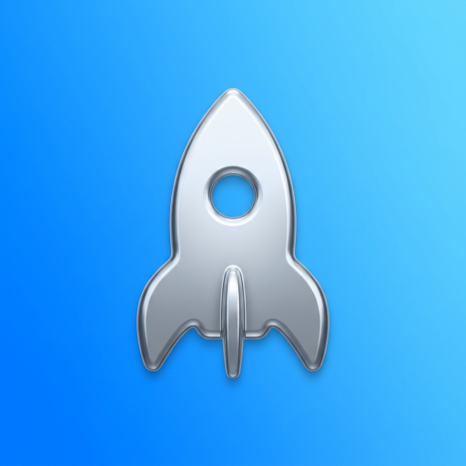 Startup & launch app icon, generated by Iconic Icons